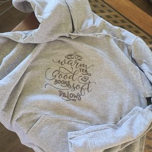 Warm tea good book soft pillow sweater